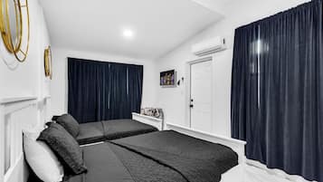 4 dormitorios, escritorio, wifi gratis y ropa de cama