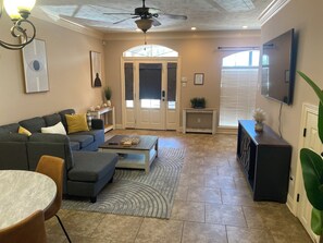 Living area - Downtown Townhouse (Lake Charles)