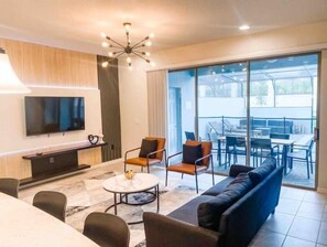 Smart TV, video games, DVD player, computer monitors - Disney 5BR Villa, Arcade, Pool & Themed Bunks (Kissimmee)