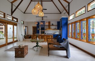 Executive Villa, 3 Bedrooms, Private Pool, Poolside (Kennes) | Private kitchen | Electric kettle, freezer, paper towels