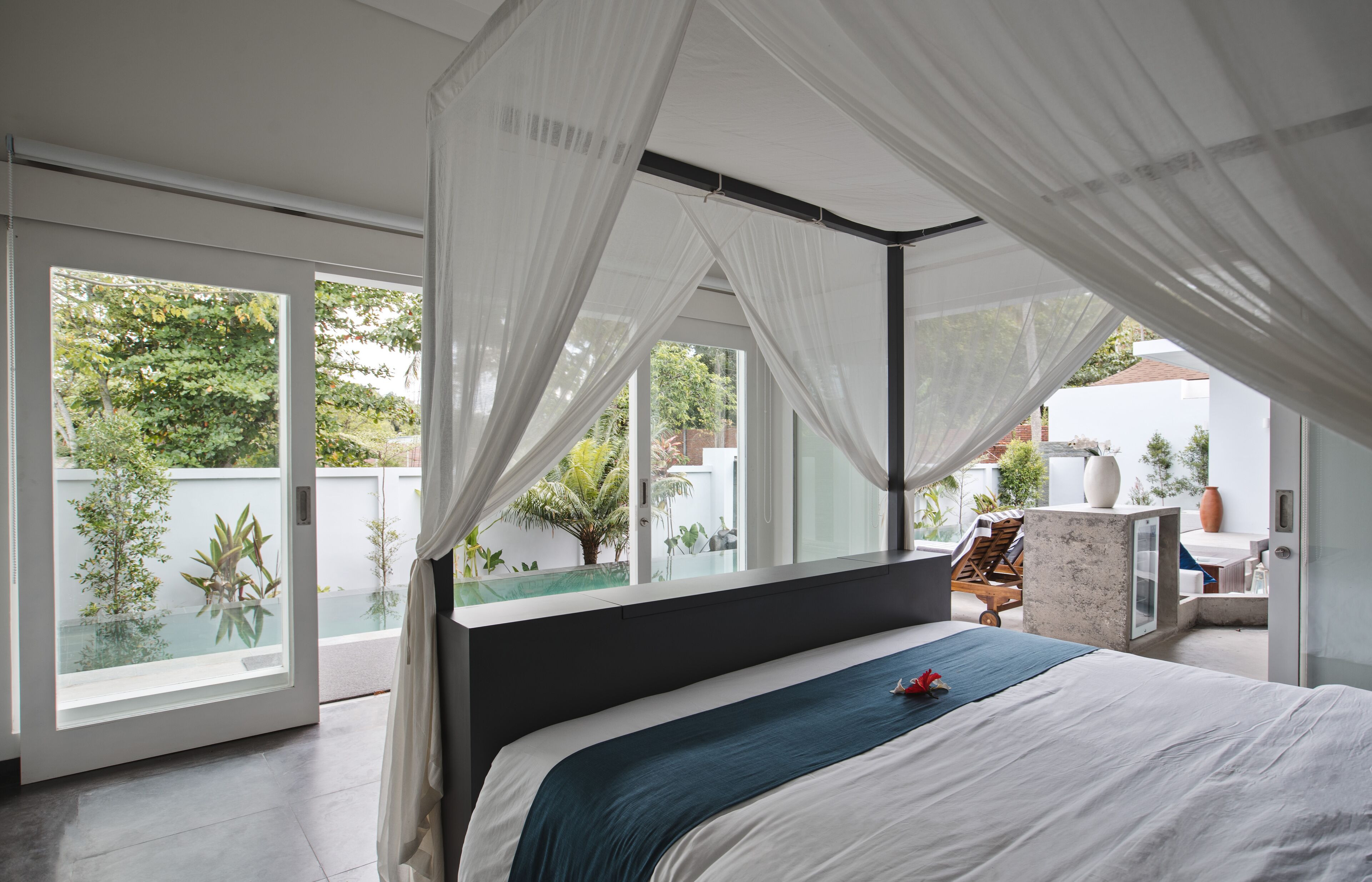 Villa Exécutive, 2 chambres, piscine privée, en bord de piscine (Lucas) | Vue sur le jardin