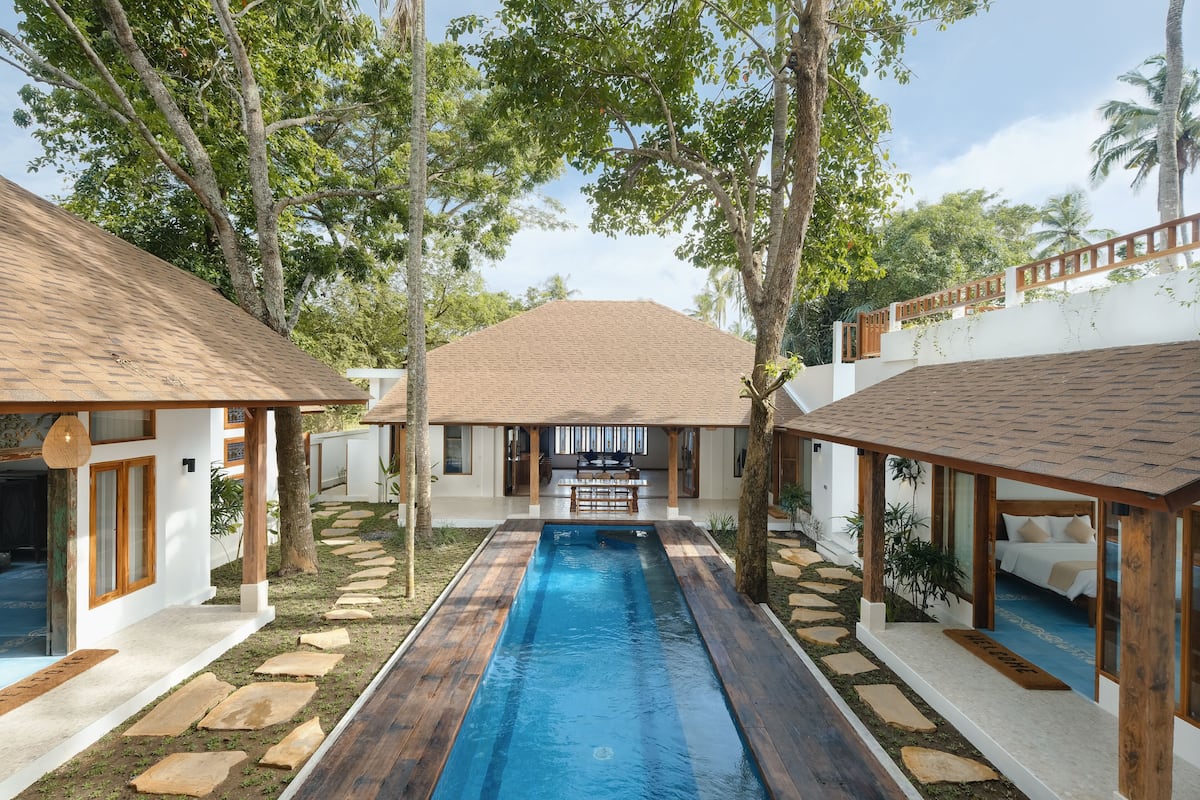 Executive Villa, 3 Bedrooms, Private Pool, Poolside (Kennes) | Garden view