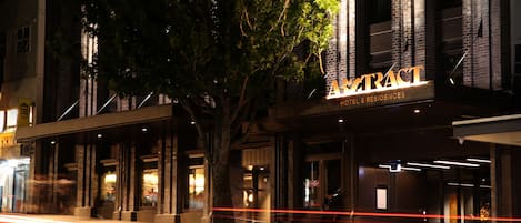 Fassade der Unterkunft