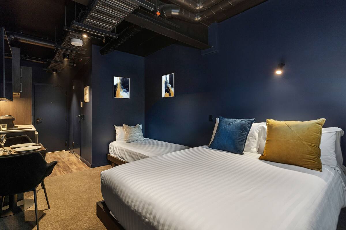 开间 (Cozy, Plus) | 遮光窗帘、熨斗/熨衣板、免费婴儿床、免费 WiFi