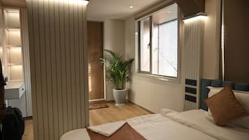 Zimmersafe, kostenloses WLAN