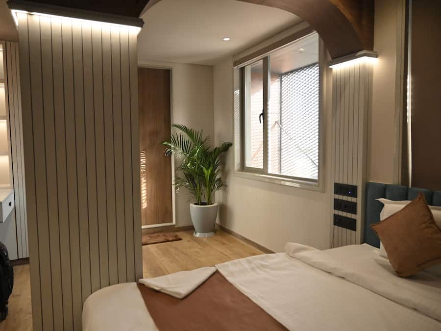 Pengeskab på værelset, gratis Wi-Fi