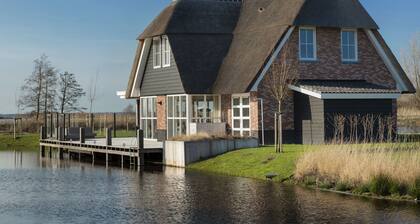 Friesland Villa with Fireplace