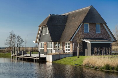 Friesland Villa with Fireplace