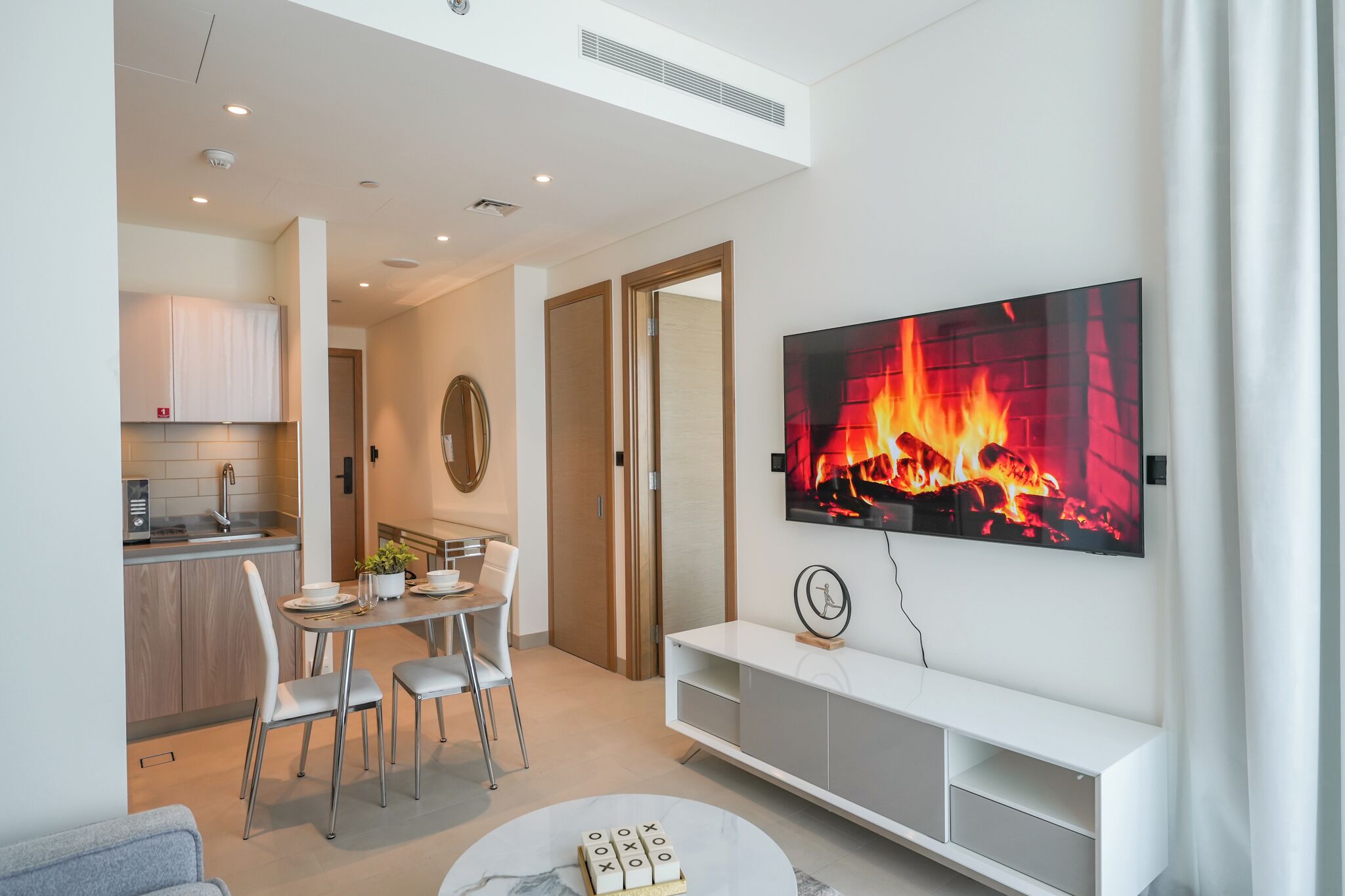 Classic Apartment | Living area | Smart TV