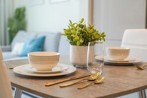 Klassiek appartement | Dineerruimte