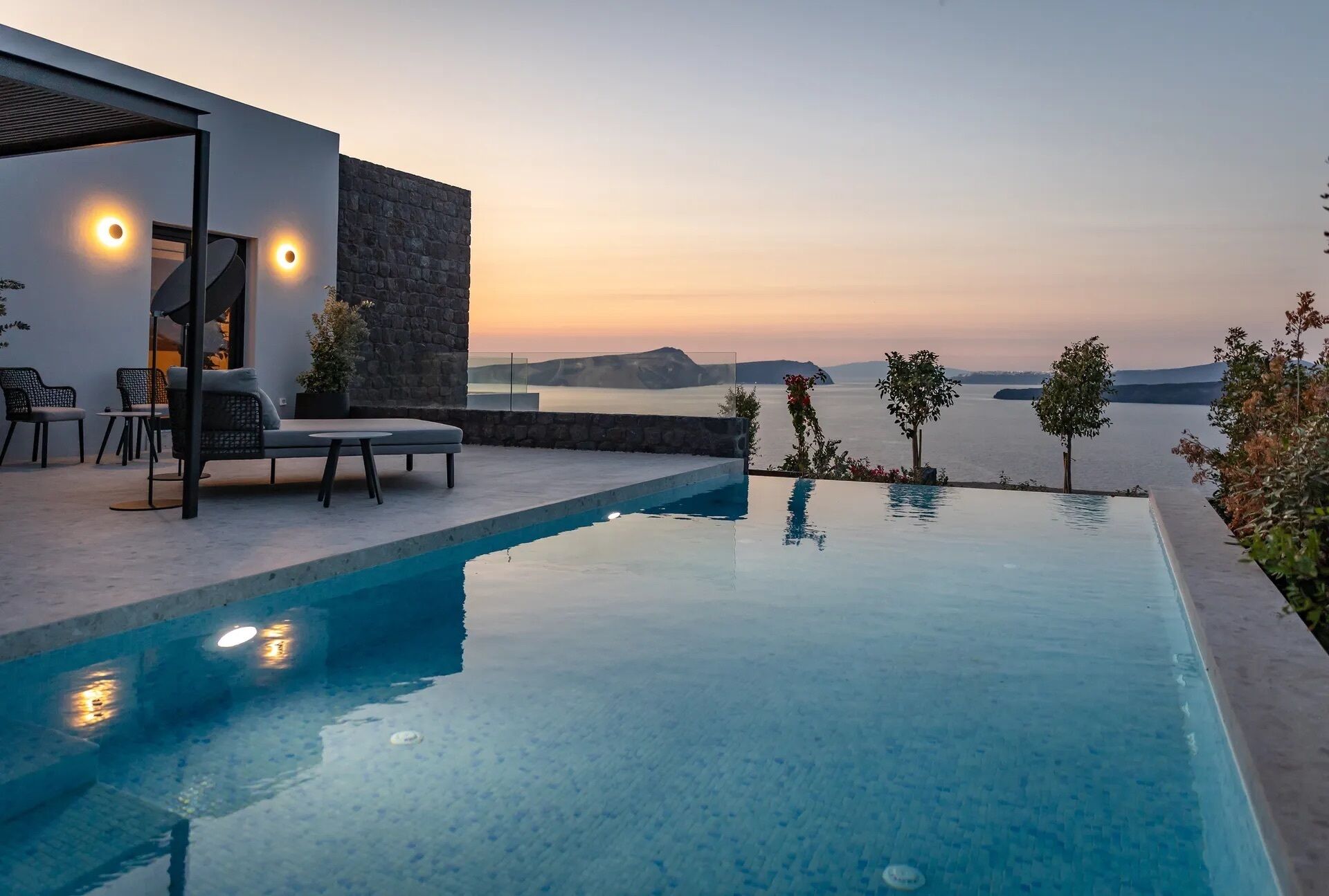 One Bedroom Suite with Private Pool & Caldera View | Eigener Pool