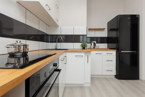 Apartment, 1 Bedroom, Balcony | Private kitchen - Comfy Apartment With Parking by Renters (Warsaw)