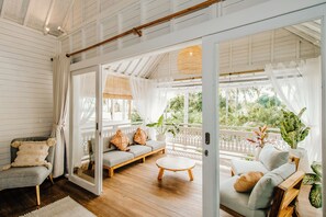 Villa | Blick vom Balkon