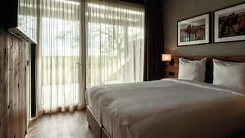 Deluxe tweepersoonskamer | Geluiddichte muren, gratis wifi, beddengoed