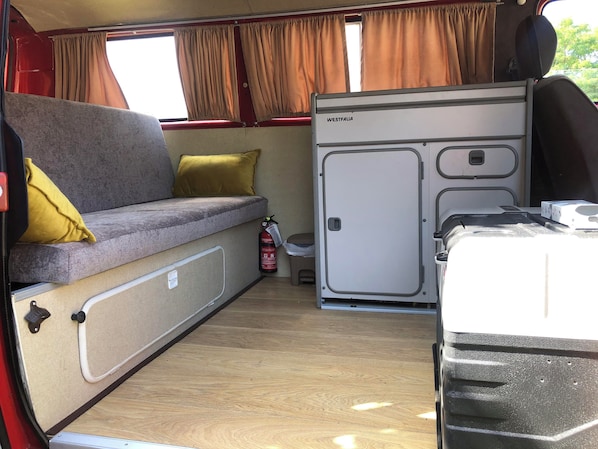 Mobile Home, 1 Bedroom, Garden View | Interior