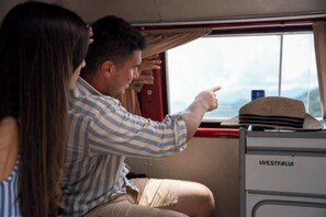 Asuntovaunu, 1 makuuhuone, näköala puutarhaan | Sisätilat