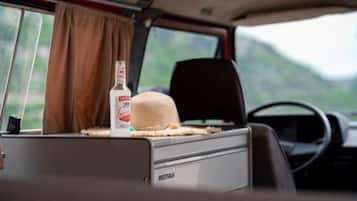 Mobile Home, 1 chambre, vue jardin | Coin séjour