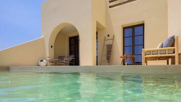 Superior Suite, Private Pool, Sea View | 露台
