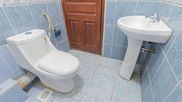 Phòng đôi Deluxe, quang cảnh thành phố | Buồng tắm vòi sen