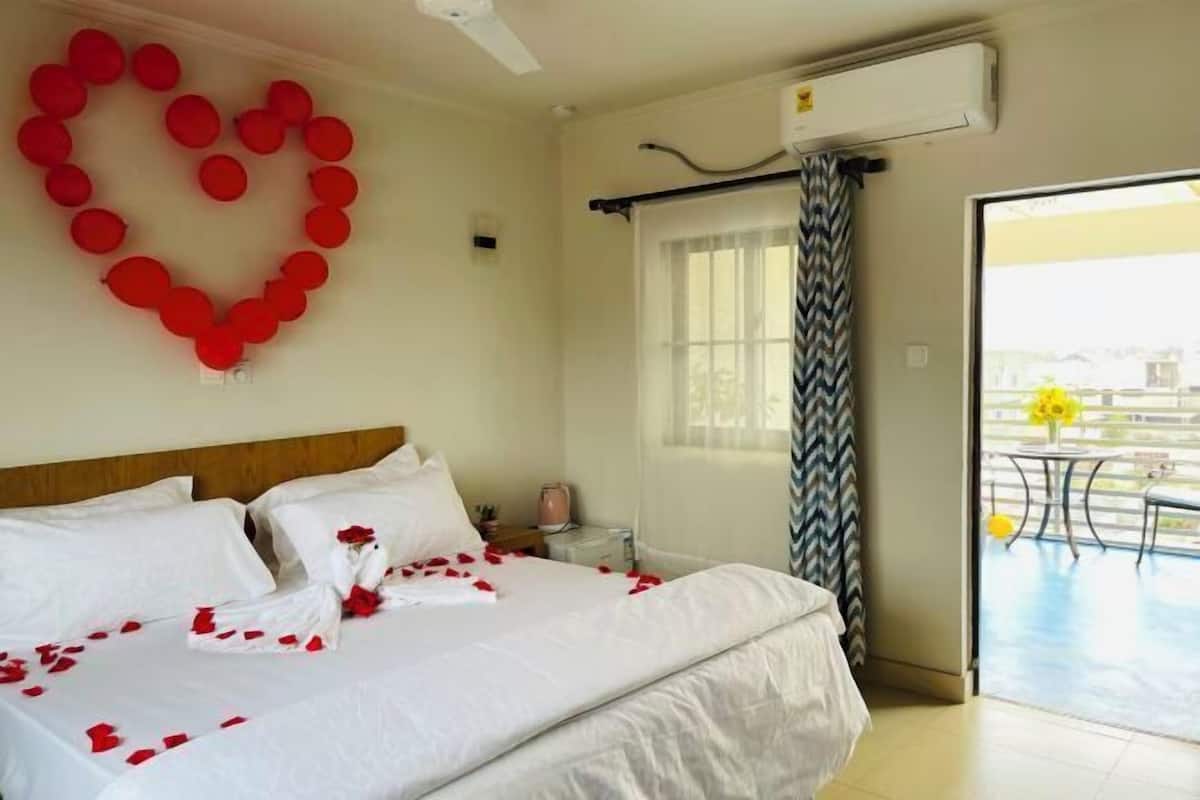 1 غرفة نوم وواي فاي مجانًا وملاءات أسرّة