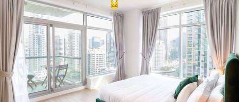 Lägenhet Standard - 2 sovrum - sjöutsikt | 2 sovrum, skrivbord, strykjärn/strykbräda och gratis wi-fi