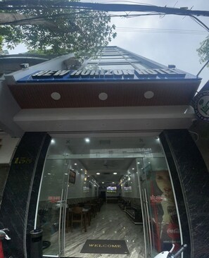 Fachada de la propiedad