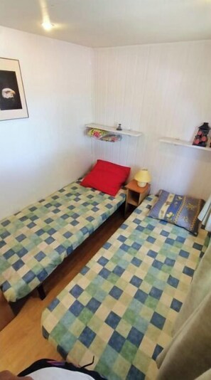 2 slaapkamers, beddengoed