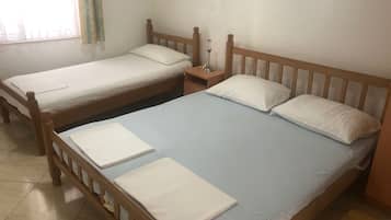 3 bedrooms, WiFi, bed sheets