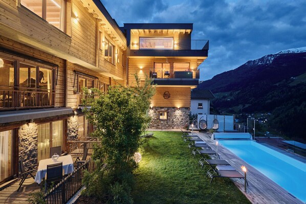 Außenpool, beheizter Pool