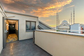 Façade de l’hébergement