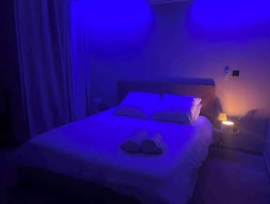 1 makuuhuone, silitysrauta/-lauta, vauvan matkasänky, ilmainen Wi-Fi