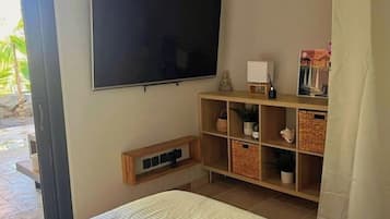 1 soverom, strykejern/-brett, reiseseng for barn og wi-fi (inkludert)