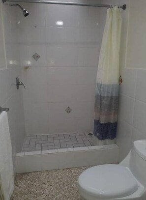 Serviettes fournies, savon, papier toilette