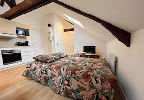 2 chambres, fer et planche à repasser, Wi-Fi, draps fournis