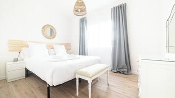1 dormitorio y ropa de cama