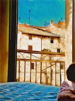 Cubrecamas, escritorio, espacio para trabajar con laptop y wifi gratis 