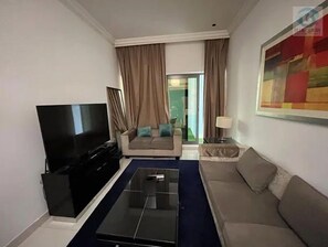Living area -  Fully Furnished /1BR Apartment/ Capital Bay/ Business Bay/Blueoceanholidayhomes (Business Bay)