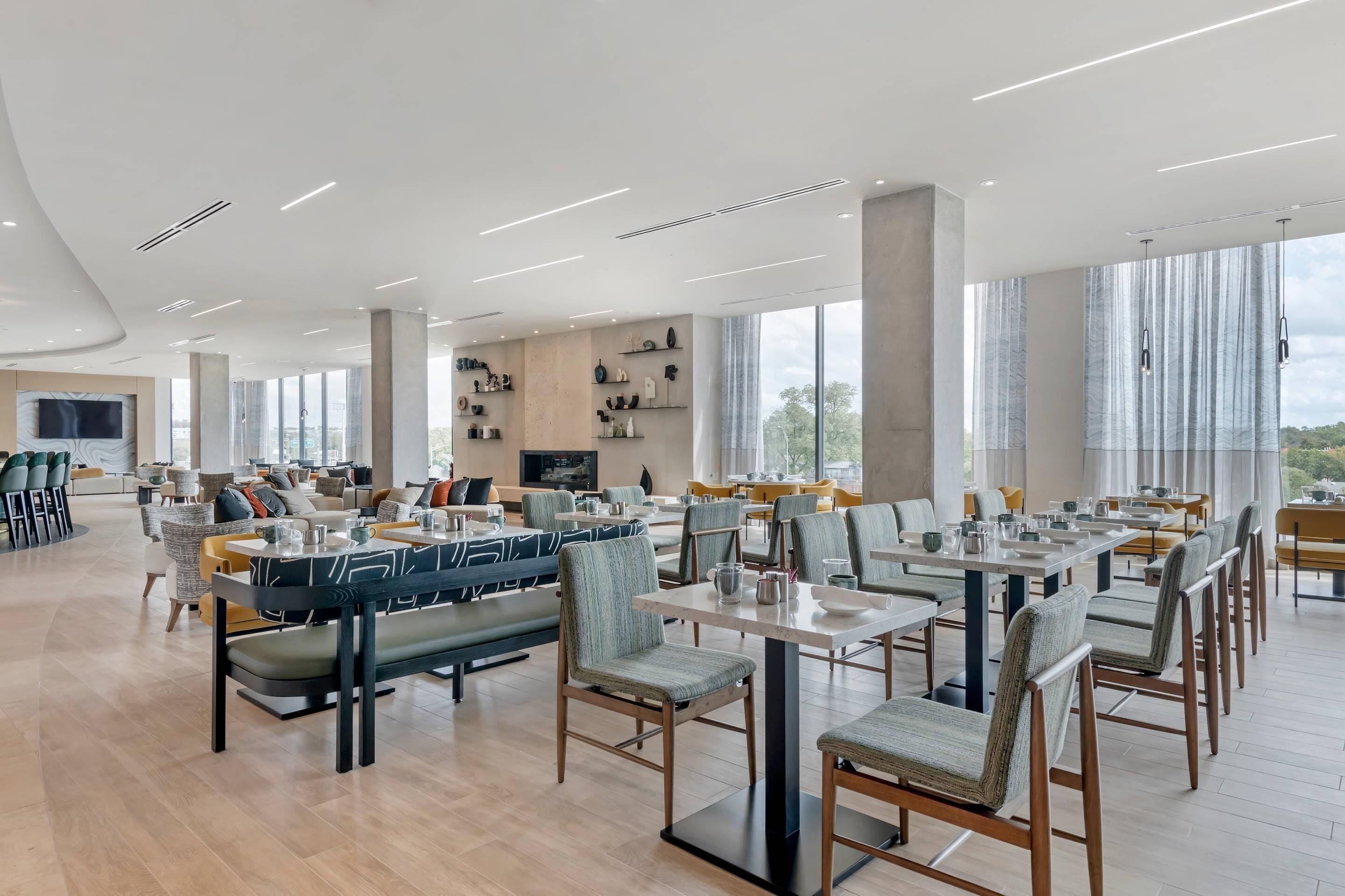 Breakfast area