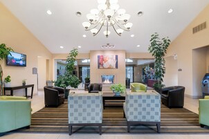 Sala de estar en el lobby