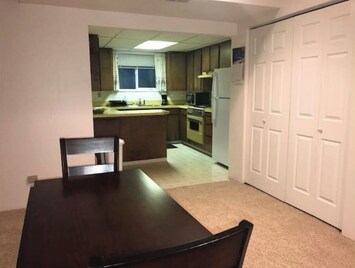 Dining and kitchen 