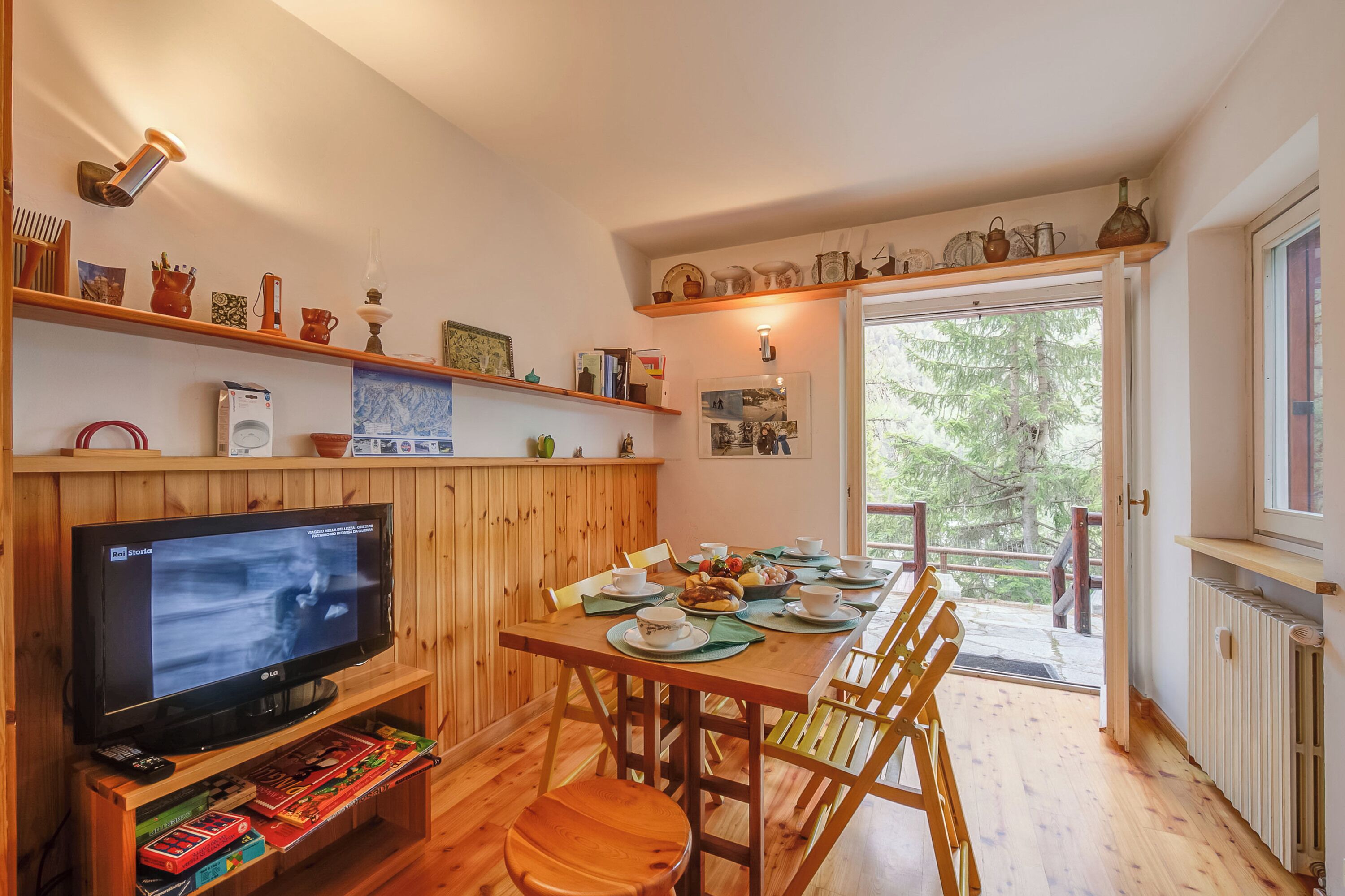 家庭公寓, 多间卧室 (Appartamento La Marmotta Mountain) | 用餐