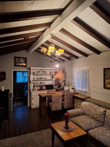 Cozy tiny log cabin on 14 acres