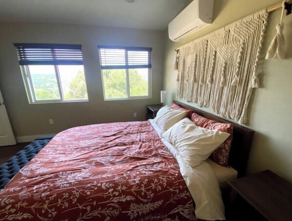 1 makuuhuone, vauvan matkasänky, ilmainen Wi-Fi, vuodevaatteet