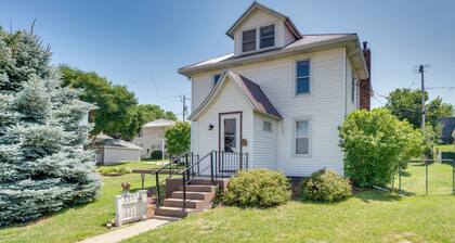 Cozy Iowa Getaway w/ Patio & Fenced-In Yard!