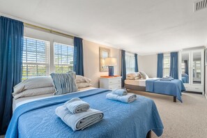 4 slaapkamers, een strijkplank/strijkijzer, wifi, beddengoed