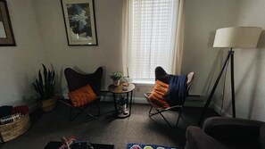 Living area - The Shotgun House. (Silverton)