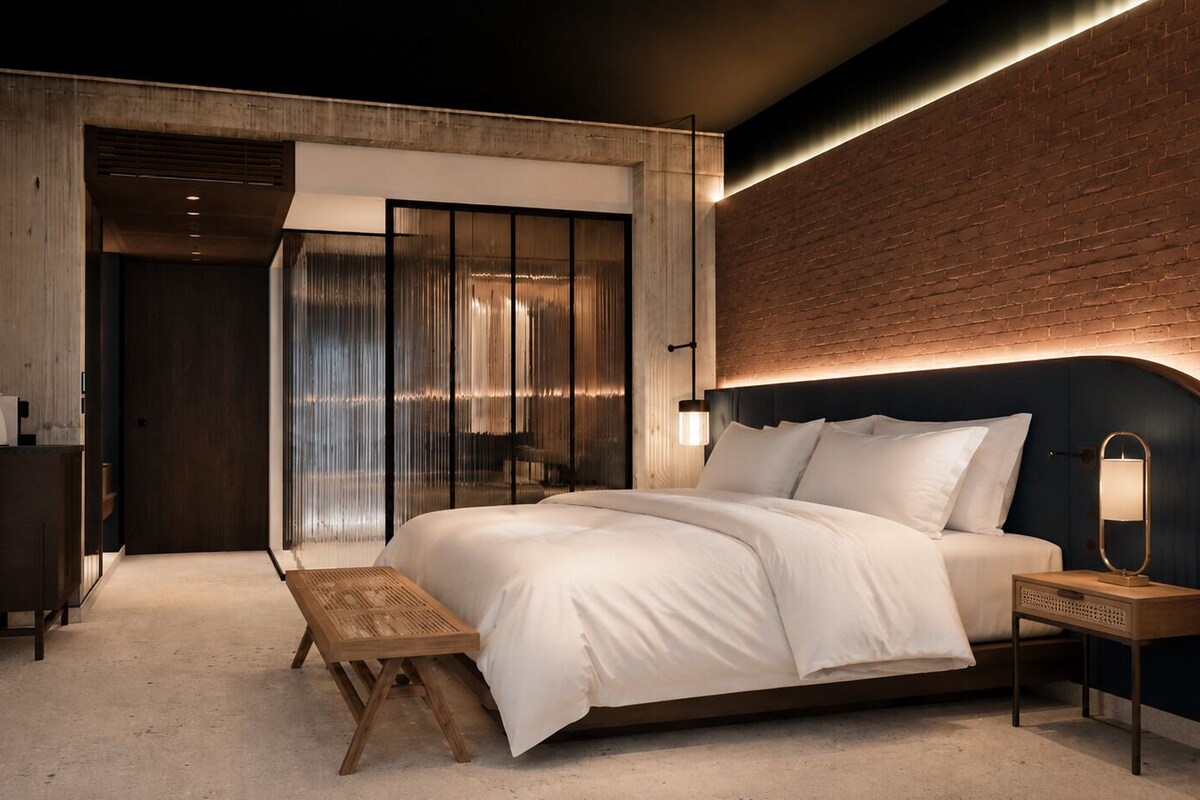 1 bedroom, in-room safe, blackout drapes, soundproofing