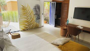 バンガロー | 1 室のベッドルーム、ミニバー、セーフティボックス (室内)、デスク