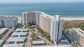 Condo, 2 Bedrooms | Aerial view - Crystal Sands On Siesta 2 Bedroom Condo by RedAwning (Siesta Key)