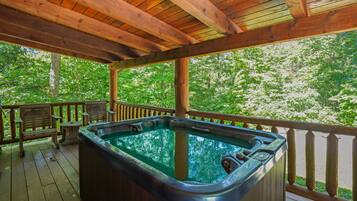 Baignoire à remous extérieure